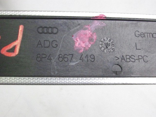 OKRASNE LETVICE VRAT  OEM N. 8P4867419 ORIGINAL REZERVNI DEL AUDI A3 MK2 8P 8PA 8P1 (2003 - 2008)DIESEL LETNIK 2005