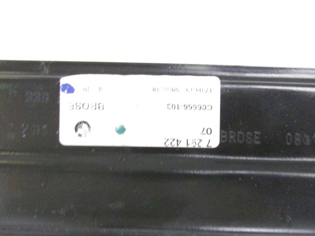 MEHANIZEM DVIGA ZADNJIH STEKEL  OEM N. 58799 SISTEMA ALZACRISTALLO PORTA POSTERIORE ELETT ORIGINAL REZERVNI DEL BMW SERIE 3 F34 GT (2013 - 2020)DIESEL LETNIK 2014