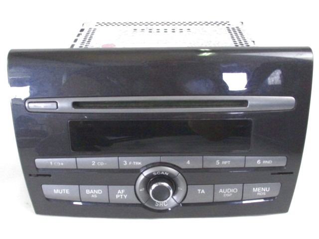 RADIO CD / OJACEVALNIK / IMETNIK HIFI OEM N. 735484417 ORIGINAL REZERVNI DEL FIAT BRAVO 198 (02/2007 - 2010) DIESEL LETNIK 2009