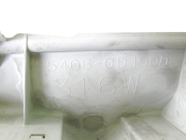 NADZOR KLIMATSKE NAPRAVE OEM N. 55406-0D190 ORIGINAL REZERVNI DEL TOYOTA YARIS P9 MK2 (01/2006 - 2009) DIESEL LETNIK 2008