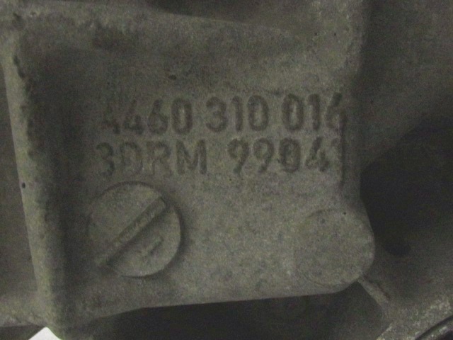 ZADNJI DIFERENCIAL OEM N. 4460310017 ORIGINAL REZERVNI DEL PORSCHE CAYENNE 9PA MK1 R (2008-2010)BENZINA LETNIK 2008