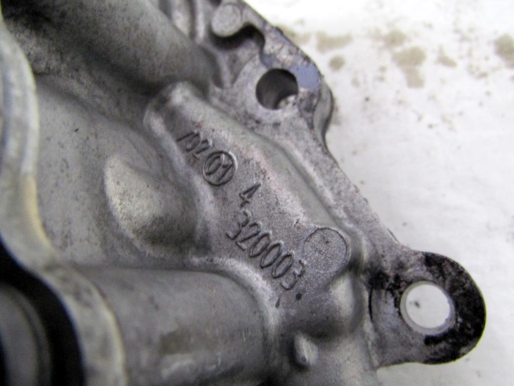 TOPLOTNI IZMENJEVALNIK/FILTER OLJA  OEM N. 9687911280 ORIGINAL REZERVNI DEL FORD FIESTA CB1 CNN MK6 (09/2008 - 11/2012) DIESEL LETNIK 2010