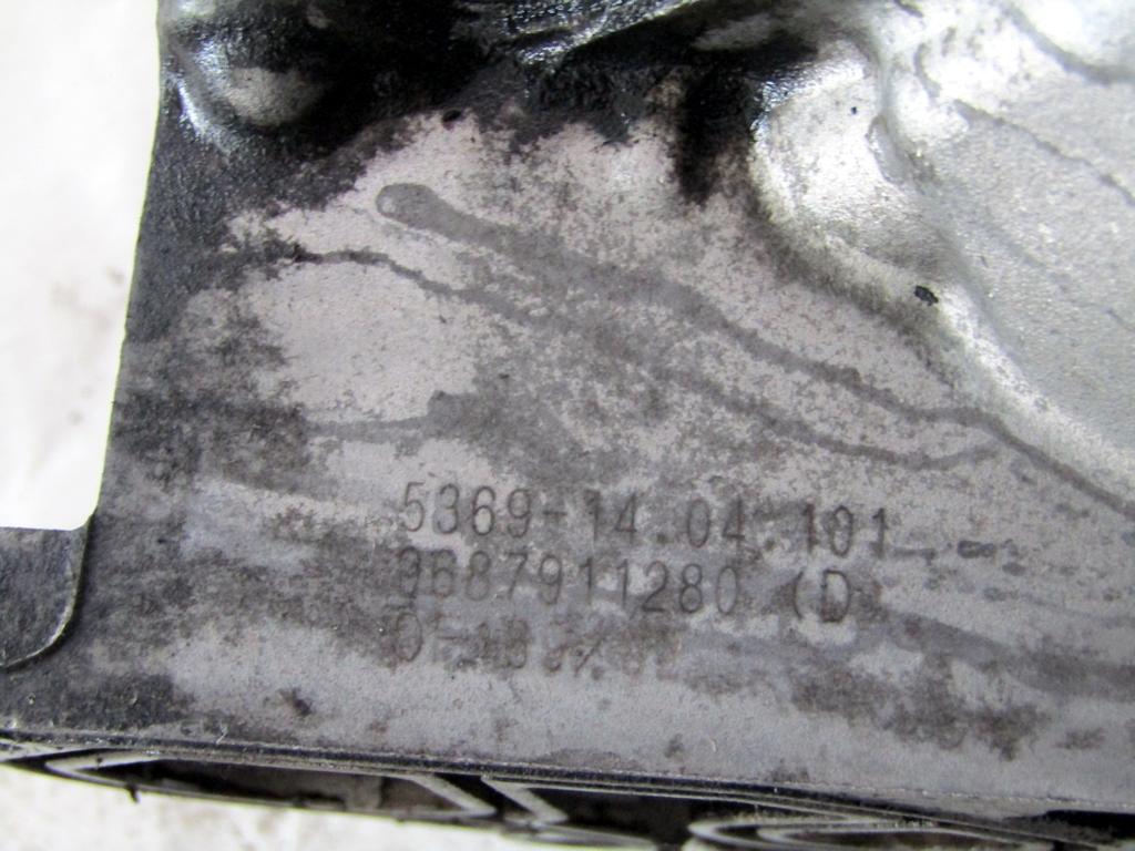 TOPLOTNI IZMENJEVALNIK/FILTER OLJA  OEM N. 9687911280 ORIGINAL REZERVNI DEL FORD FIESTA CB1 CNN MK6 (09/2008 - 11/2012) DIESEL LETNIK 2010