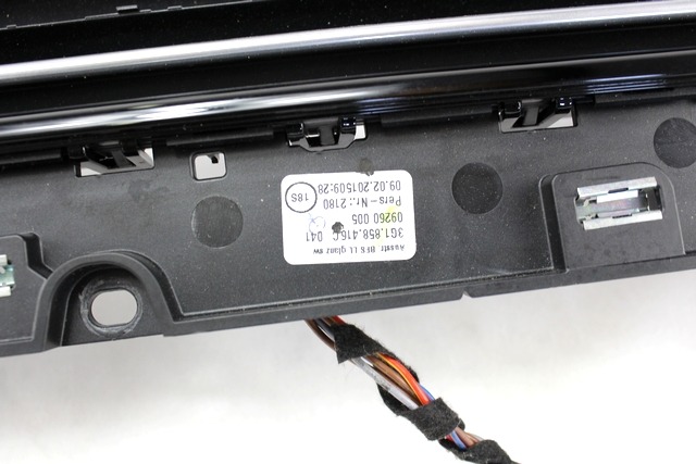 CENTRALNE PREZRACEVALNE SOBE  OEM N. 3G1858416C ORIGINAL REZERVNI DEL VOLKSWAGEN PASSAT B8 3G5 CB5 BER/SW/ALLTRACK (DAL 2015)DIESEL LETNIK 2015
