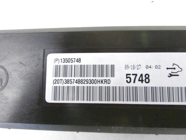 VAROVALKE/RELE' OEM N. 13505748 ORIGINAL REZERVNI DEL CHEVROLET CRUZE J300 J305 (2009 - 2019) DIESEL LETNIK 2010