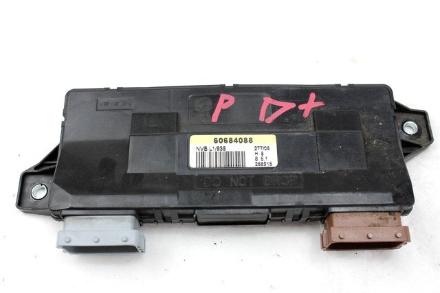CENTRALNO ZAKLEPANJE OEM N. 60684088 ORIGINAL REZERVNI DEL ALFA ROMEO 159 939 BER/SW (2005 - 2013) DIESEL LETNIK 2009