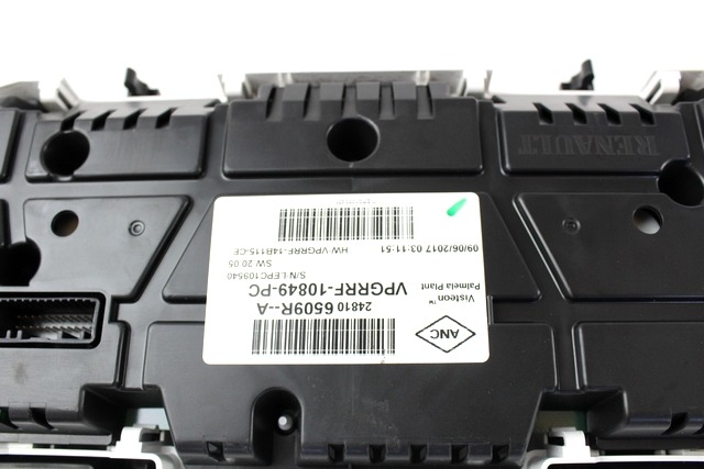 KILOMETER STEVEC OEM N. 248106509R ORIGINAL REZERVNI DEL RENAULT CAPTUR J5 H5 (2013 - 2019) BENZINA LETNIK 2017