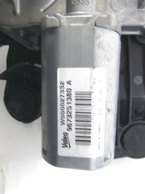 MOTORCEK ZADNJEGA BRISALCA OEM N. 9673251380 ORIGINAL REZERVNI DEL PEUGEOT 208 CA CC MK1 (2012 -2019) DIESEL LETNIK 2015