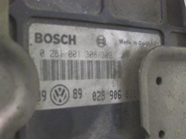 OSNOVNA KRMILNA ENOTA DDE / MODUL ZA VBRIZGAVANJE OEM N. 28906021 ORIGINAL REZERVNI DEL VOLKSWAGEN GOLF III 1H1 1E7 1H5 MK3 (08/1992 - 07/1998) DIESEL LETNIK 1995