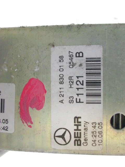 UPARJALNIK OEM N. A2118300158 ORIGINAL REZERVNI DEL MERCEDES CLASSE E W211 S211 BER/SW (03/2002 - 05/2006) DIESEL LETNIK 2005