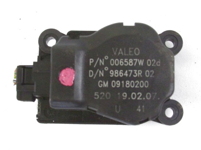 MOTORCEK OGREVANJA OEM N. 9180200 ORIGINAL REZERVNI DEL SAAB 9-3 YS3F MK2 BER/SW/CABRIO (2003 - 2006) DIESEL LETNIK 2007