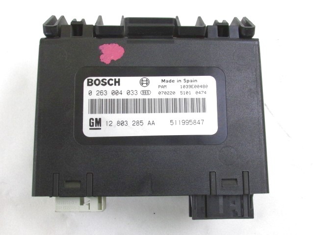 ECU PARKIRNI SENZORJI OEM N. 12803285AA ORIGINAL REZERVNI DEL SAAB 9-3 YS3F MK2 BER/SW/CABRIO (2003 - 2006) DIESEL LETNIK 2007