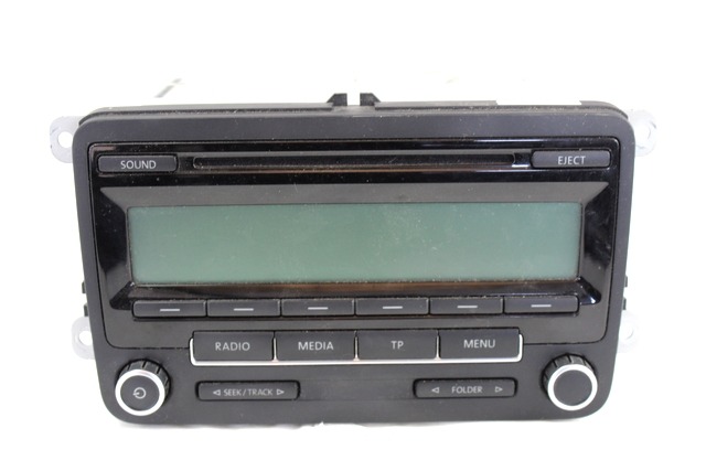 RADIO CD / OJACEVALNIK / IMETNIK HIFI OEM N. 5M0035186AA ORIGINAL REZERVNI DEL VOLKSWAGEN TIGUAN 5N MK1 (2007 - 2011)DIESEL LETNIK 2010