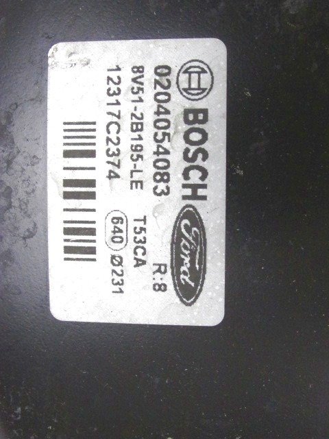 SERVO OJACEVALNIK ZAVOR S PUMPO OEM N. 8V51-2B195-LE ORIGINAL REZERVNI DEL FORD FIESTA CB1 CNN MK6 (09/2008 - 11/2012) DIESEL LETNIK 2011