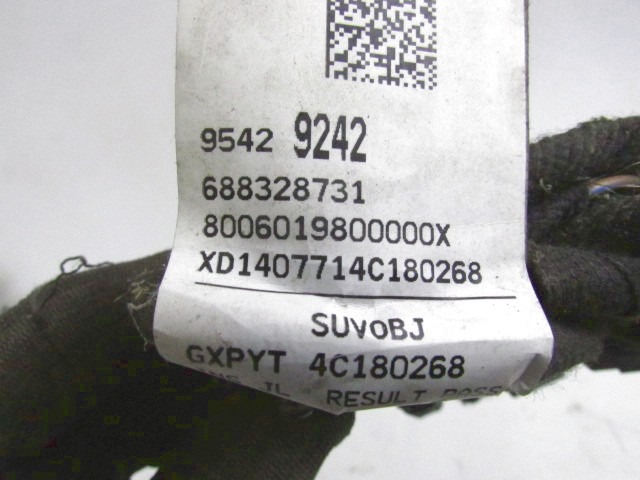 ELEKTRICNA NAPELJAVA OEM N. 95429242 ORIGINAL REZERVNI DEL OPEL MOKKA J13 (2012 - 2015)DIESEL LETNIK 2014