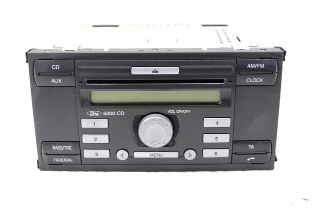 RADIO CD / OJACEVALNIK / IMETNIK HIFI OEM N. 6S61-18C815-AH ORIGINAL REZERVNI DEL FORD FOCUS DA HCP DP MK2 BER/SW (2005 - 2008) DIESEL LETNIK 2007