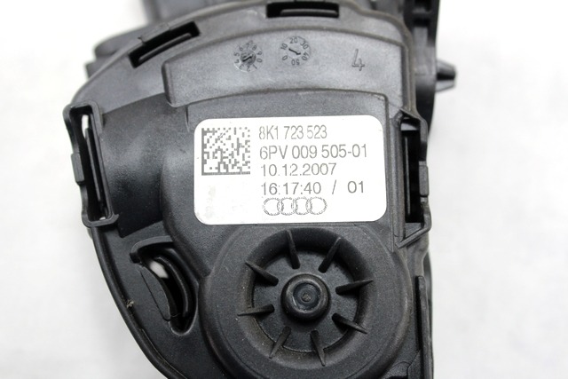 PEDALI OEM N. 8K1723523 ORIGINAL REZERVNI DEL AUDI A6 C6 4F2 4FH 4F5 BER/SW/ALLROAD (07/2004 - 10/2008) DIESEL LETNIK 2008