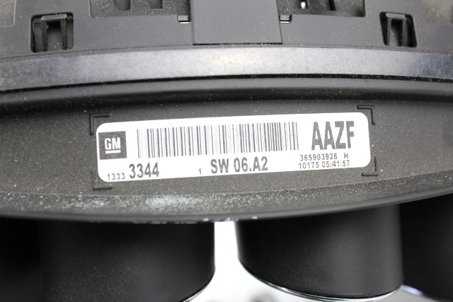 KOMPLET ODKLEPANJE IN VZIG  OEM N. 55576906 ORIGINAL REZERVNI DEL OPEL INSIGNIA A G09 (2008 - 2017)DIESEL LETNIK 2010