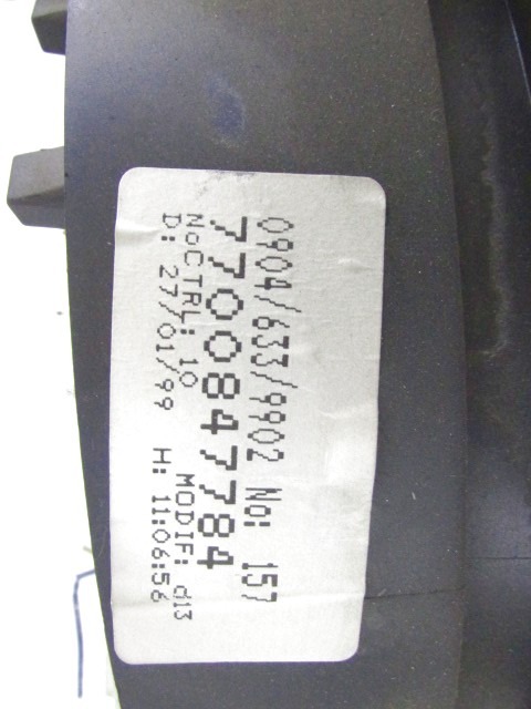 KILOMETER STEVEC OEM N. 7700847784 ORIGINAL REZERVNI DEL RENAULT SCENIC JA0/1 MK1 (1996 - 1999) DIESEL LETNIK 1999