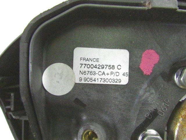 AIRBAG VOLAN OEM N. 7700429758C ORIGINAL REZERVNI DEL RENAULT SCENIC JA0/1 MK1 (1996 - 1999) DIESEL LETNIK 1999