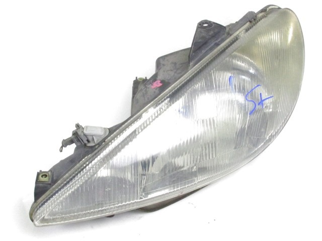 SPREDNJI LEVI ZAROMETI  OEM N. 9632689380 ORIGINAL REZERVNI DEL PEUGEOT 206 / 206 CC 2A/C 2D 2E/K (1998 - 2003) BENZINA LETNIK 2000