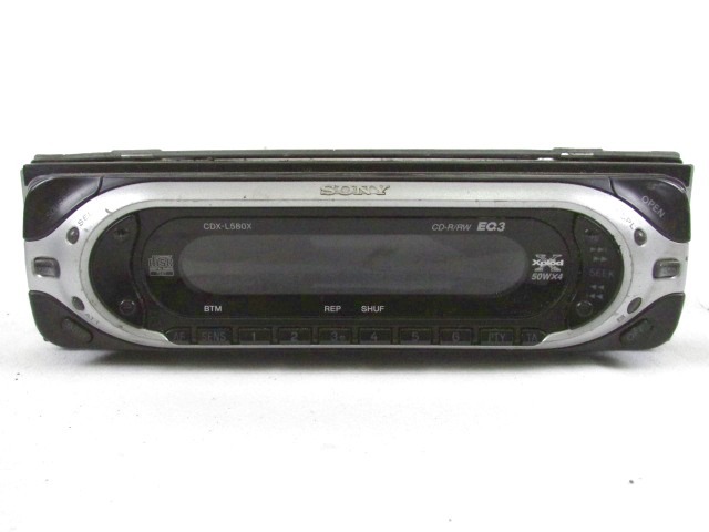 RADIO CD / OJACEVALNIK / IMETNIK HIFI OEM N. CDX-L580X ORIGINAL REZERVNI DEL FIAT PUNTO 188 MK2 R (2003 - 2011) BENZINA LETNIK 2004