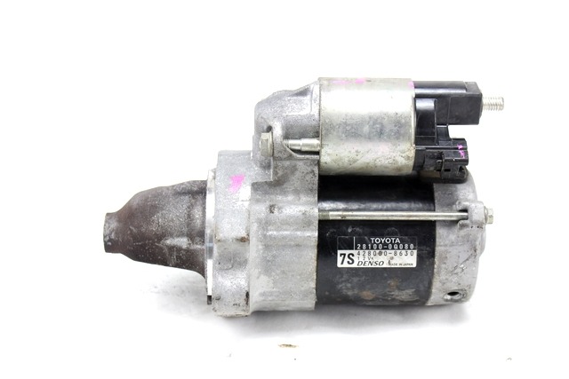 ZAGANJAC MOTORJA  OEM N. 28100-0Q080 ORIGINAL REZERVNI DEL TOYOTA YARIS P9 MK2 R (2009 - 2011)BENZINA LETNIK 2011