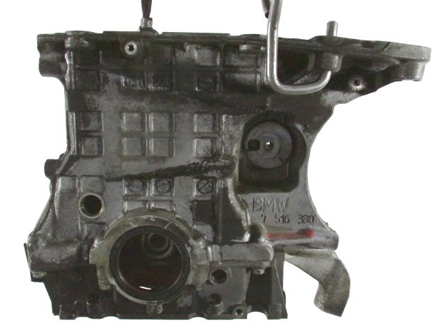 BLOK MOTORJA OEM N. 7516330 ORIGINAL REZERVNI DEL BMW SERIE 3 E46/5 COMPACT (2000 - 2005)BENZINA LETNIK 2002