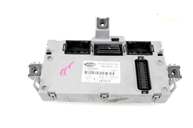 KOMPLET ODKLEPANJE IN VZIG  OEM N. 51853780 ORIGINAL REZERVNI DEL LANCIA DELTA 844 MK3 (2008 - 2014) DIESEL LETNIK 2009