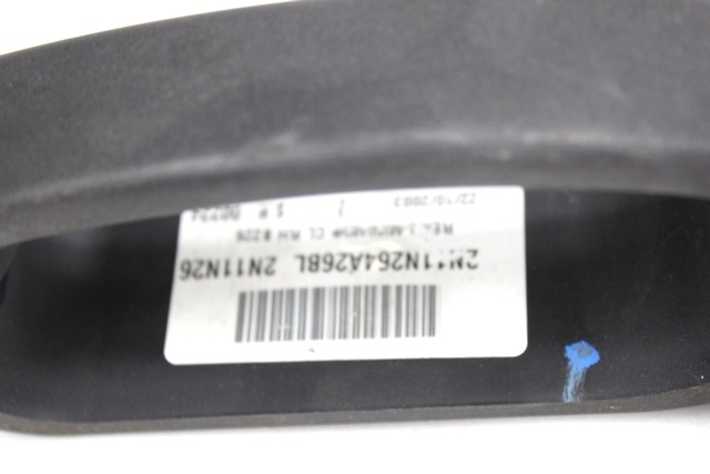 ZUNANJA KLJUKA ZADNJA DESNA VRATA OEM N. 1521631 ORIGINAL REZERVNI DEL FORD FUSION JU (2002 - 02/2006) DIESEL LETNIK 2004