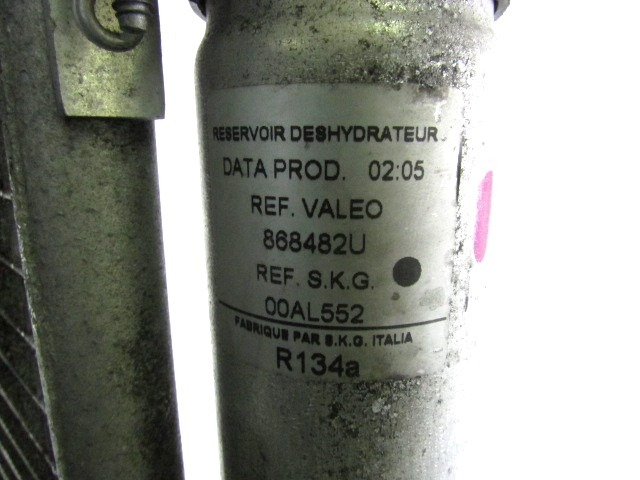 HLADILNIK KLIME OEM N. 1489398080 ORIGINAL REZERVNI DEL LANCIA PHEDRA 179 (06/2002 - 2008) DIESEL LETNIK 2005