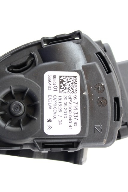 PEDALI OEM N. 9671433780 ORIGINAL REZERVNI DEL CITROEN C3 MK2 SC (2009 - 2016) BENZINA LETNIK 2010