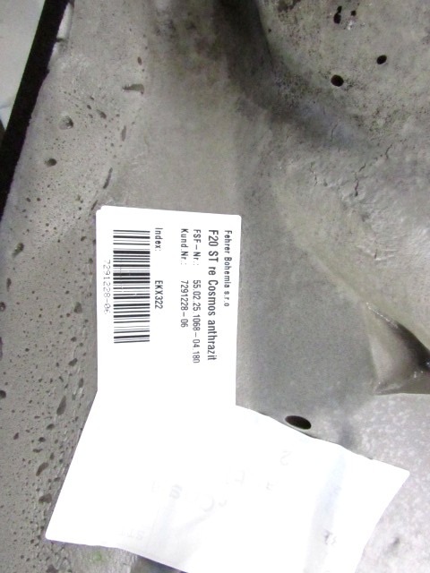 LATVIJSKI STRANSKI SEDEZI ZA ZADNJE SEDEZE OEM N. 22955 FIANCHETTI LATERALI SEDILI POSTERIORI TESSUT ORIGINAL REZERVNI DEL BMW SERIE 1 BER/COUPE F20/F21 (2011 - 2015) DIESEL LETNIK 2013
