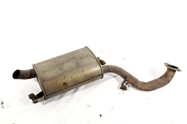 ZADNJI LONEC OEM N. 19245 SILENZIATORE TERMINALE DI SCARICO ORIGINAL REZERVNI DEL TOYOTA COROLLA VERSO ZER ZZE12 R1 (2004 - 2009) DIESEL LETNIK 2009