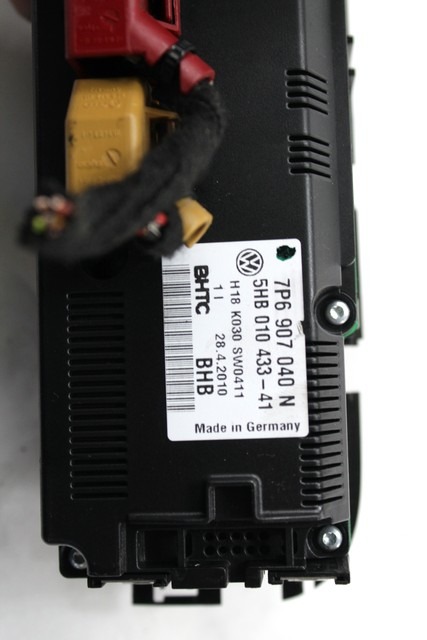 KONTROLNA ENOTA KLIMATSKE NAPRAVE / AVTOMATSKA KLIMATSKA NAPRAVA OEM N. 7P6907040N ORIGINAL REZERVNI DEL VOLKSWAGEN TOUAREG 7P5 7P6 MK2 (2010 - 2018)DIESEL LETNIK 2010