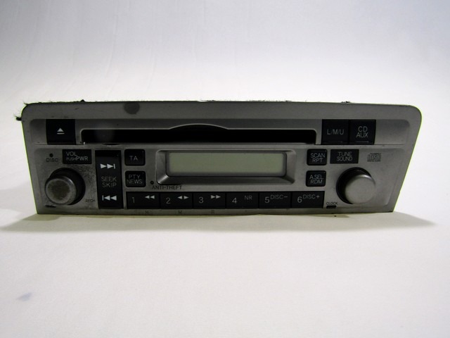 RADIO CD / OJACEVALNIK / IMETNIK HIFI OEM N. 39101-S5S-B310-M1 ORIGINAL REZERVNI DEL HONDA CIVIC ES ET EM2 EU EP EV MK7 (2001 - 2006)DIESEL LETNIK 2003