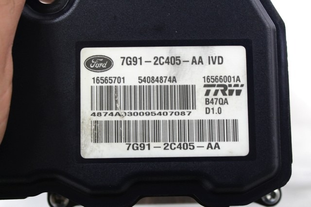 ABS AGREGAT S PUMPO OEM N. 7G91-2C405-AA ORIGINAL REZERVNI DEL FORD MONDEO BA7 MK3 BER/SW (2007 - 8/2010) DIESEL LETNIK 2007