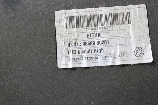 PREDAL ZA DOKUMENTE OEM N. 7S71A06010CG37TC ORIGINAL REZERVNI DEL FORD MONDEO BA7 MK3 BER/SW (2007 - 8/2010) DIESEL LETNIK 2007