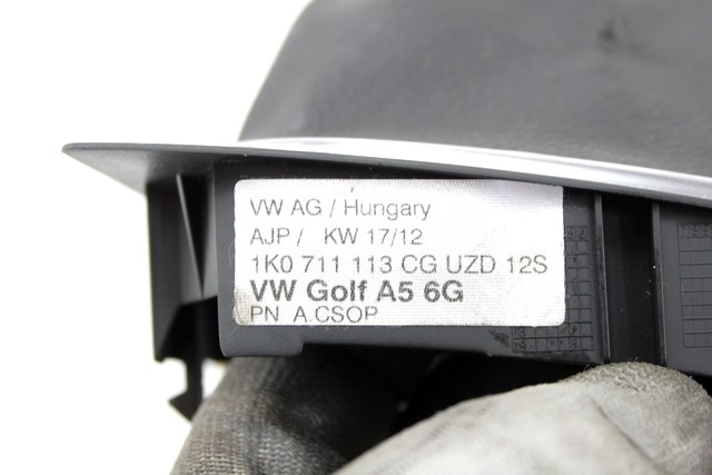 OEM N. (D)1K0711113CG ORIGINAL REZERVNI DEL VOLKSWAGEN GOLF VI 5K1 517 AJ5 MK6 (2008-2012) BENZINA LETNIK 2012