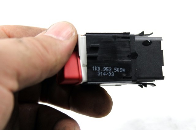 STIKALO VARNOSTNIH ZMIGAVCEV  OEM N. 1K0953509A ORIGINAL REZERVNI DEL VOLKSWAGEN GOLF V 1K1 1K5 MK5 BER/SW (02/2004-11/2008) BENZINA LETNIK 2004