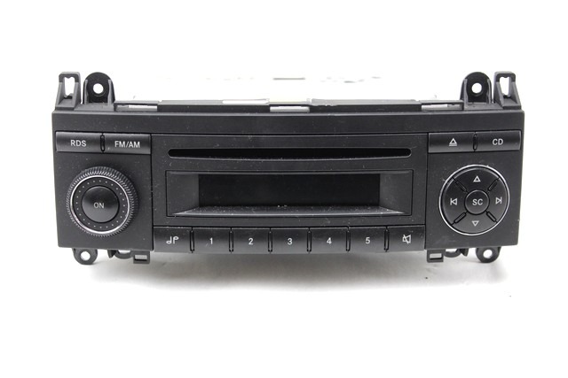 RADIO CD / OJACEVALNIK / IMETNIK HIFI OEM N. A1699002900 ORIGINAL REZERVNI DEL MERCEDES CLASSE A W169 5P C169 3P R (05/2008 - 2012) BENZINA LETNIK 2010