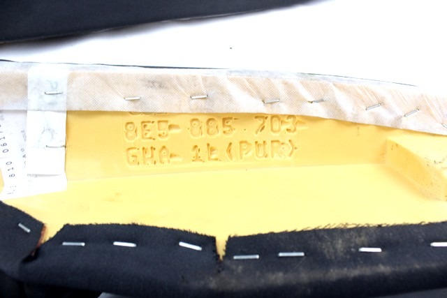 LATVIJSKI STRANSKI SEDEZI ZA ZADNJE SEDEZE OEM N. 18411 FIANCHETTI LATERALI SEDILI POSTERIORI TESSUT ORIGINAL REZERVNI DEL AUDI A4 B7 8EC 8ED 8HE BER/SW/CABRIO (2004 - 2007) DIESEL LETNIK 2005