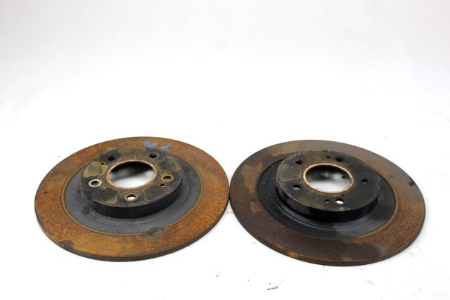 ZADNJI ZAVORNI DISKI OEM N. 4615A125 ORIGINAL REZERVNI DEL CITROEN C4 AIRCROSS (2012 - 2017)DIESEL LETNIK 2015