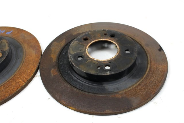 ZADNJI ZAVORNI DISKI OEM N. 4615A125 ORIGINAL REZERVNI DEL CITROEN C4 AIRCROSS (2012 - 2017)DIESEL LETNIK 2015