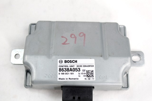 KONTROLNA ENOTA AKUMULATORJA  OEM N. 8638A053 ORIGINAL REZERVNI DEL CITROEN C4 AIRCROSS (2012 - 2017)DIESEL LETNIK 2015