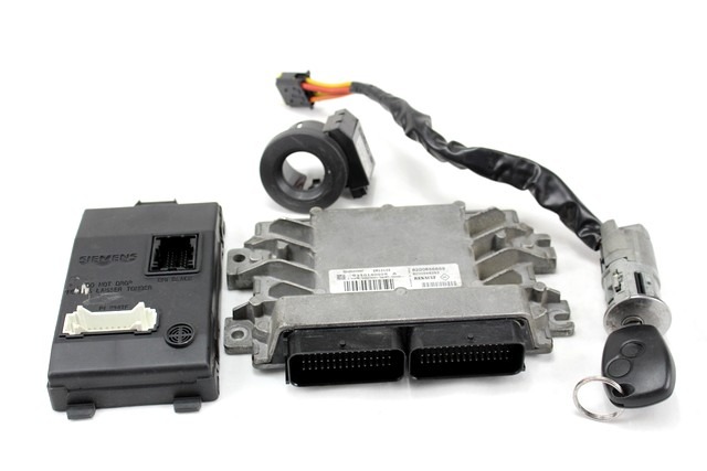 KOMPLET ODKLEPANJE IN VZIG  OEM N. 27576 KIT ACCENSIONE AVVIAMENTO ORIGINAL REZERVNI DEL DACIA SANDERO MK1 (2008 - 2012) BENZINA/GPL LETNIK 2009