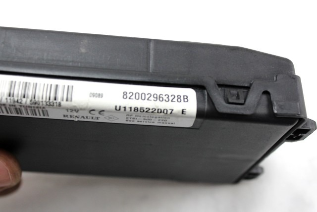 KOMPLET ODKLEPANJE IN VZIG  OEM N. 27576 KIT ACCENSIONE AVVIAMENTO ORIGINAL REZERVNI DEL DACIA SANDERO MK1 (2008 - 2012) BENZINA/GPL LETNIK 2009