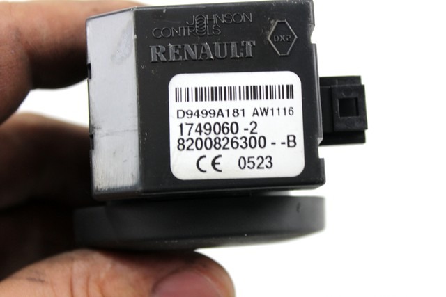 KOMPLET ODKLEPANJE IN VZIG  OEM N. 27576 KIT ACCENSIONE AVVIAMENTO ORIGINAL REZERVNI DEL DACIA SANDERO MK1 (2008 - 2012) BENZINA/GPL LETNIK 2009