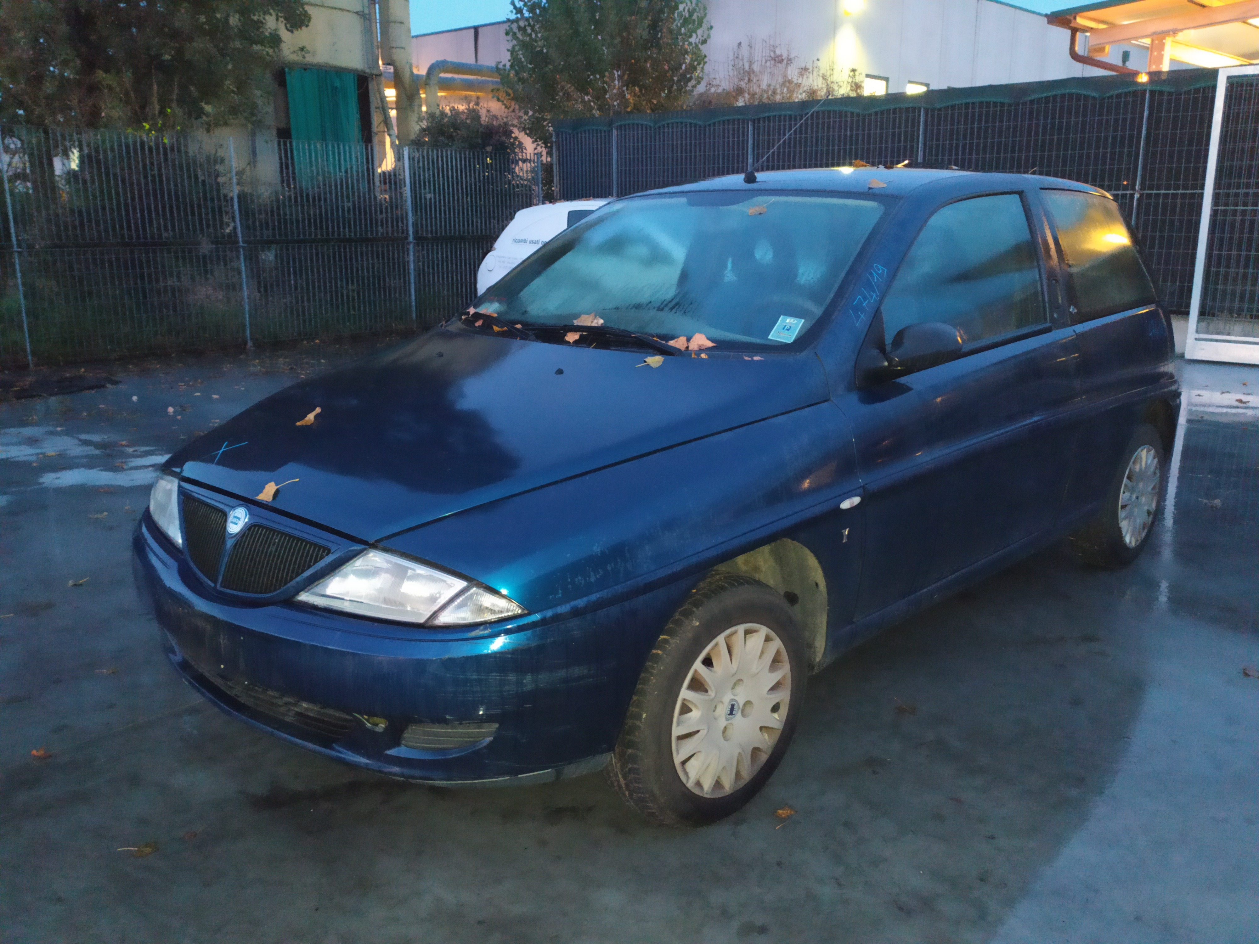LANCIA Y 1.2 B 44KW 5M 3P (2003) RICAMBIO USATO 