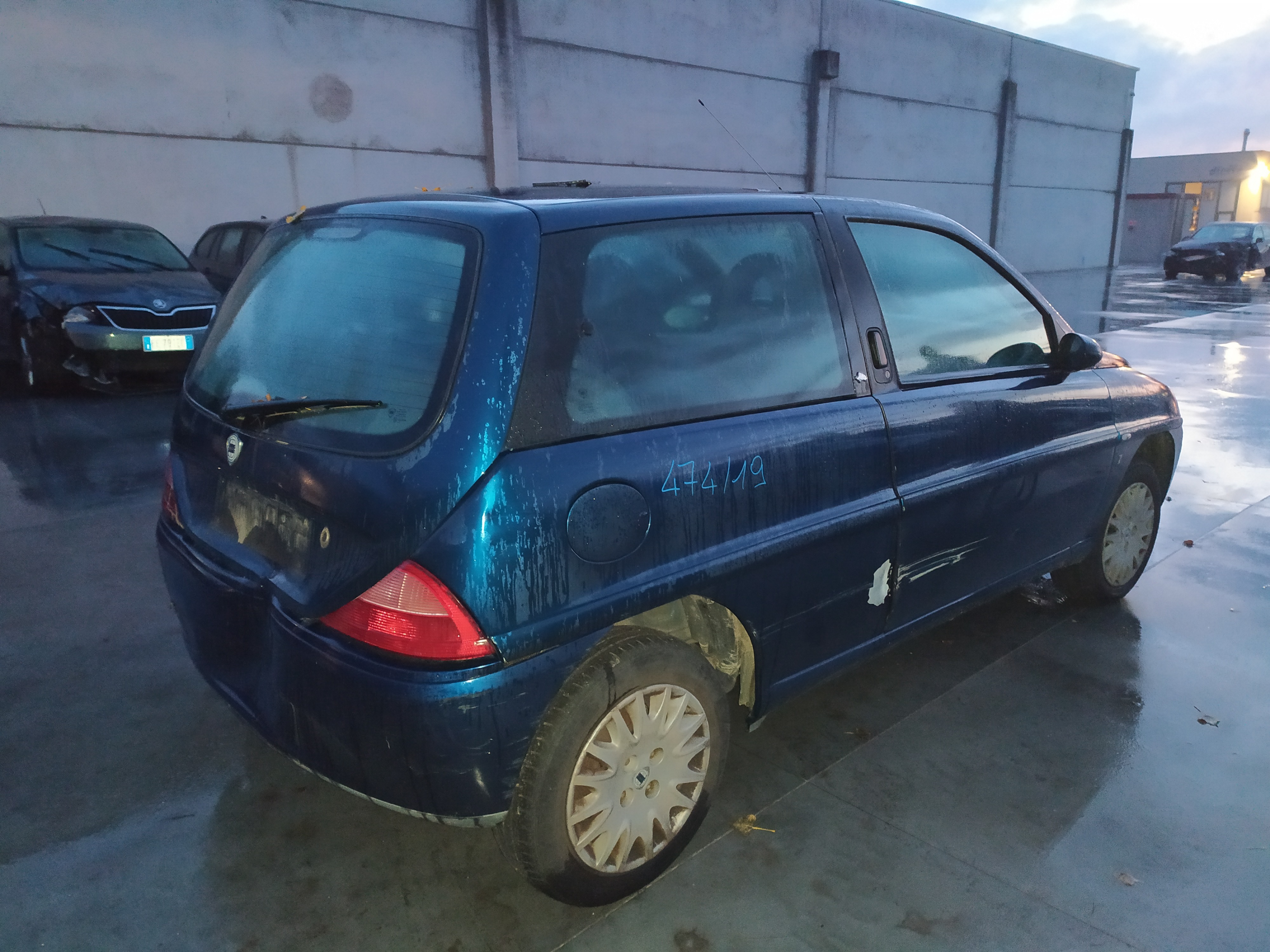 LANCIA Y 1.2 44KW 3P B 5M (2003) RICAMBI IN MAGAZZINO 